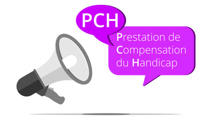 Mégaphone PCH - Prestation de Compensation du Handicap