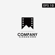 © Galang - Black Cinema Movie Logo Design Vector Template