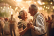 © Adrian Grosu - Active senior couple dancing, being happy and enjoying the moment