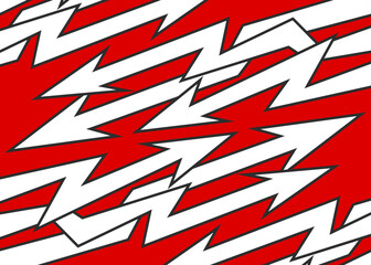 Poster - abstract background with seamless arrow pattern. arrow line pattern