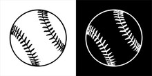 Illustration Vector Graphics Of Baseball Icon