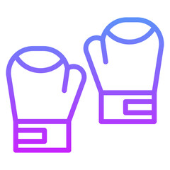 Canvas Print - Boxing Gloves Icon