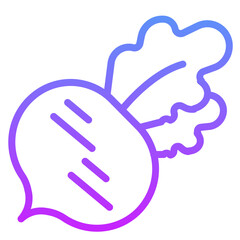 Poster - Radish Icon