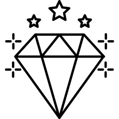 Poster - Diamond Icon