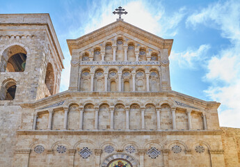 Wall Mural - Cagliari, architectures and religion