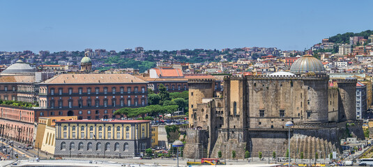 Wall Mural - Naples panorakic view