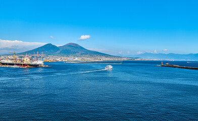 Wall Mural - Naples panorakic view