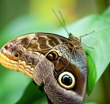 Close Up Of A Butterfly