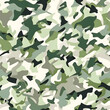 Seamless camouflage pattern perfect for military, hunting of fashion applications