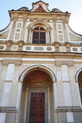 Wall Mural - Facade of the sanctuary of Santa Verdiana in Castelfiorentino, Tuscany, Italy