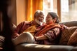 © Rieth - Illustration of diverse ethnic modern couples - Different ages - Created with generative ai