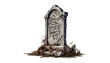 Gravestones with RIP inscriptions, adding an eerie atmosphere to any scene, Halloween gravestones, tombstones, resting place, cemetery decor