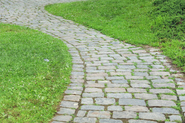 sidewalk road rock embodies resilience, journey, and solid foundation amidst life's path, a metaphor