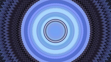 Poster - Pulsating colorful circles in musical rhythm. Motion. Colored circles move and pulsate in center of background. Background animation with pulsating circles for musical beat