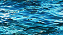 Seamless Photorealistic Water Surface With Ripples. Generative AI