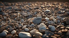 Pebbles On The Beach