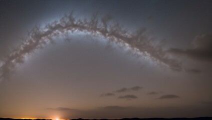 Wall Mural - A Very Dark Sky
