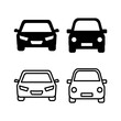 © zo3listic - Car icon vector. Car sign. sedan