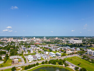 Wall Mural - Aerial photo residential real estate Pensacola Florida USA