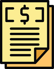 Poster - Sending money icon outline vector. Send transfer. Mobile payment color flat