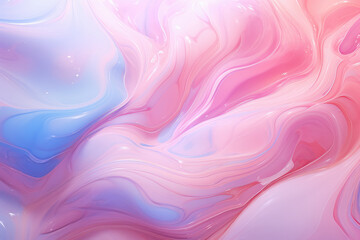 Wall Mural - Pink Paint abstract Background
