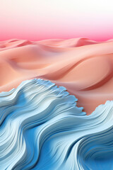 Wall Mural - Bicolors Desert Abstract Background