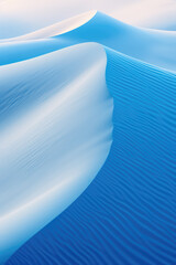 Wall Mural - Blue Desert Abstract Background