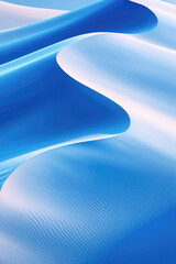 Wall Mural - Blue Desert Abstract Background