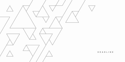 Abstract geometric technological background. Vector creative design.