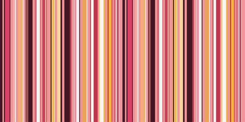 Poster - Simple horizontal pink lines. Pattern of thin lines in pink. For printing on pillows, notebooks, cups, interiors, packaging, clothes.