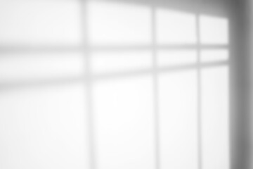 Aufkleber - white curtains shadow in a room