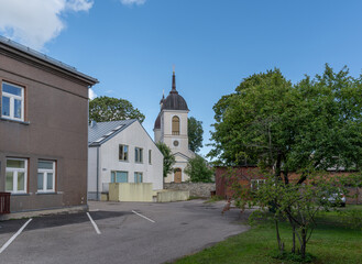 Wall Mural - Kuressaare street view