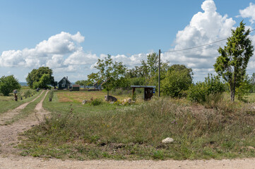 Wall Mural - Landsacape in island Abruka, Estonia