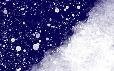 Wall Mural - Snowy Night