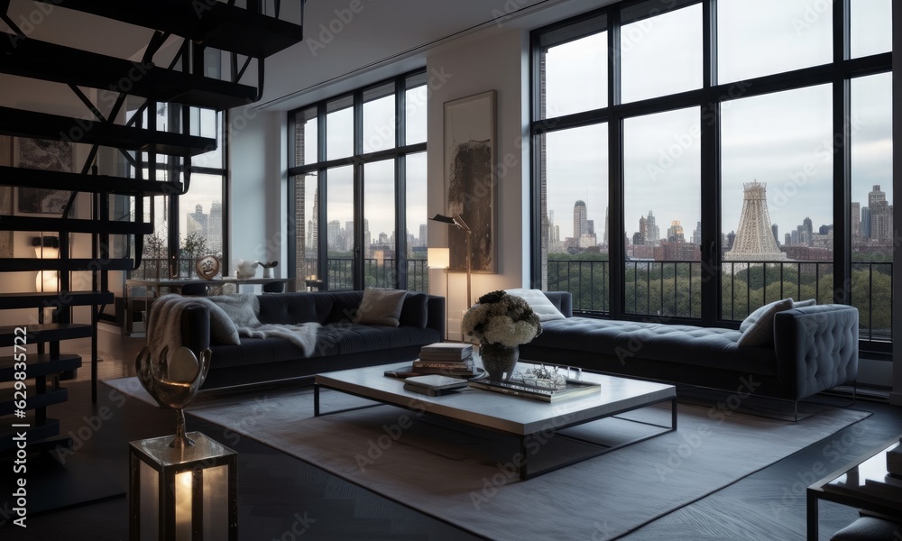 10 Elegant Penthouse Designs That Offer Luxury and Comfort - Artistic Penthouse Apartment Design