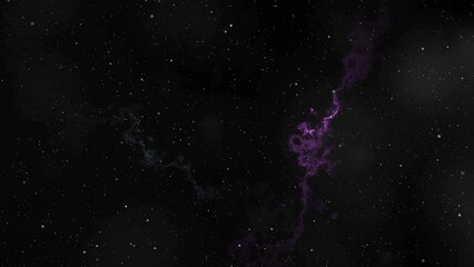 Wall Mural - 4k video Space Nebula Loop background moving stars space background nebula. clouds star field outer space. Bursting Galaxy, Electric Space light. Titles, Intro, Logo Reveal, Effect, Style and Scene.