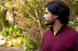 © Wavebreak Media - Profile of indian man in sunny nature, copy space