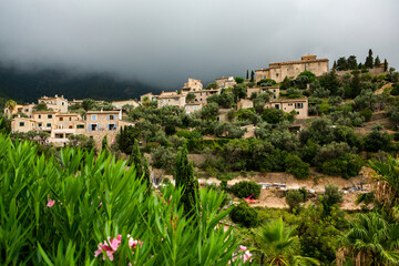 the picturesque Spanish-style village of Deia in Mallorca