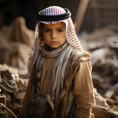 Wall Mural - Arabic child 