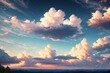 Leinwandbild Motiv Para os Confins do Céu: Abraçando a Beleza do Céu e das Cumulonimbus Generative AI 23