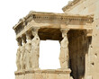kariatids caryatids parthenon in Athens greece ancient monuments