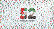 December 2 United Arab Emirates  National Day Design. A large group of people forms to create the number 52 as UAE celebrates its 52nd National Day on the 2nd of December.