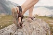 © avtk - Hiking sandals in the mountains
