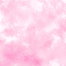 Fun Pastel Pink Abstract Sky Background. Cute Barbiecore Sun Bleached Tie Dye Backdrop Or 90s Y2k Collage Design Element.