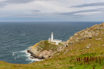 Wall Mural - South Stack lighthouse Holy Head Wales