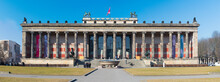 BERLIN, GERMANY, FEBRUARY - 14, 2017: The Classical Building Of Old National Gallery (Altes Museum).