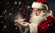 Santa's Magical Moment: Blowing Snow