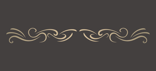 Wall Mural - nice decorative ornament draw