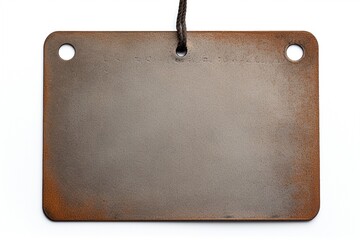 Poster - tag isolated on white background