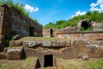 Canvas Print - Necropolis Banditaccia - Cerveteri - Italy